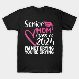 Senior Mom Class of 2024  Graduation Day 2024 T-Shirt